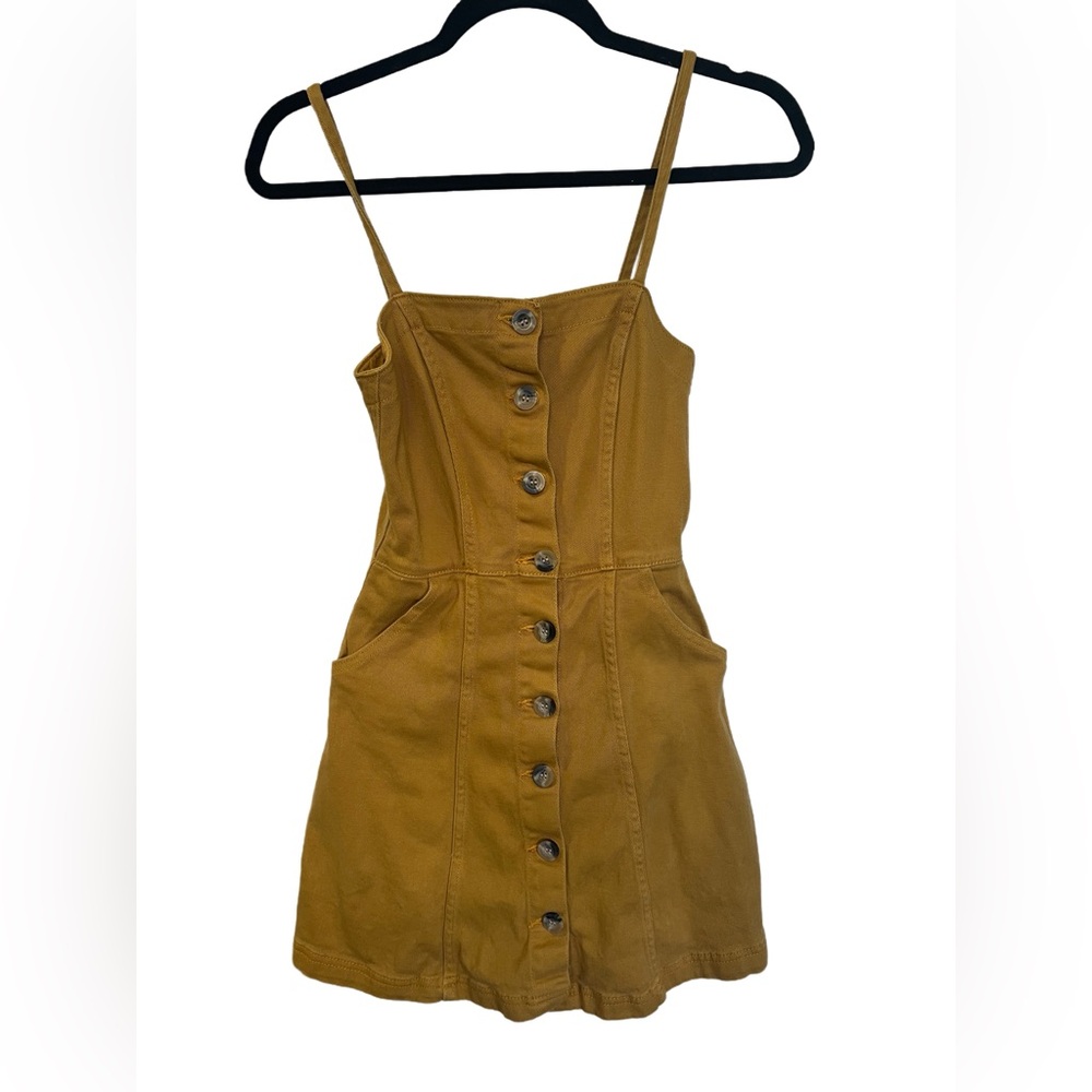 Divided by H&M Mustard Dress